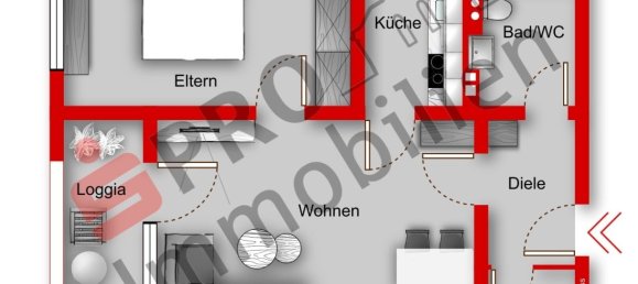 1 bedroom Apartment in Saarland, Germany No. 56901 10
