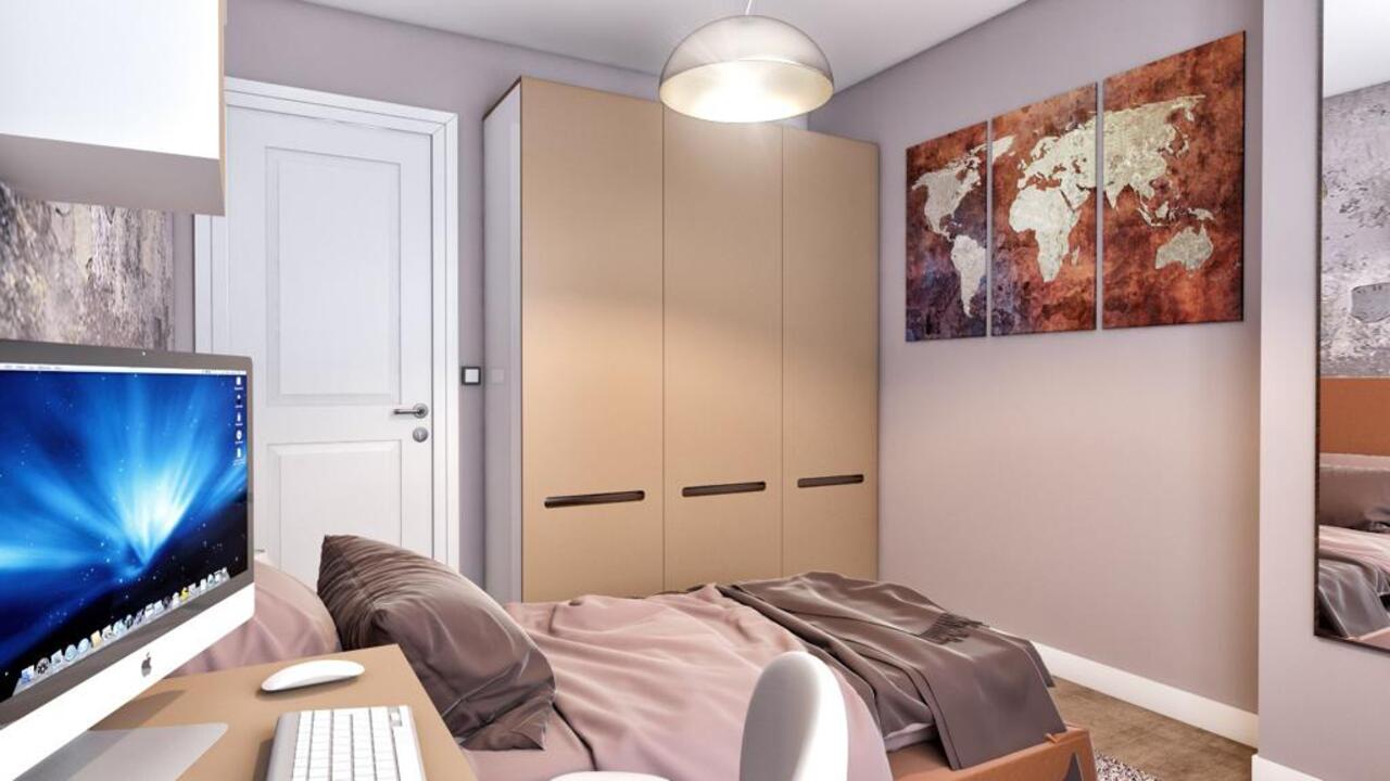 Wohnung 3+1 in Royal Garden Yakacik, Istanbul, Turkey, Nr. 37698