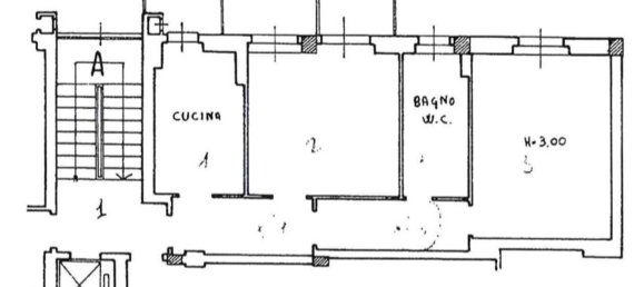 3 rooms Apartment in Monza, Italy No. 99512 19