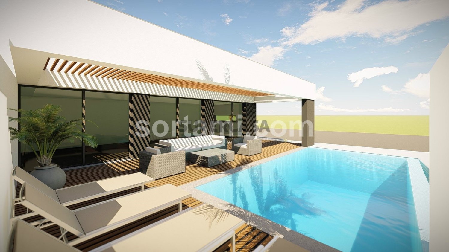 145m² Land in Mexilhoeira Grande, Portugal No. 157069