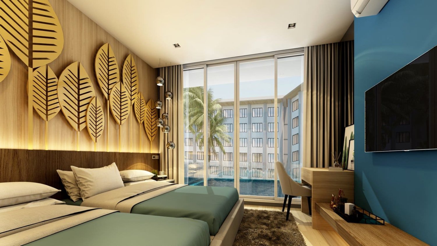 1 Schlafzimmer Eigentumswohnung in Ocean Sands
 Phuket, Thailand, Nr. 28168