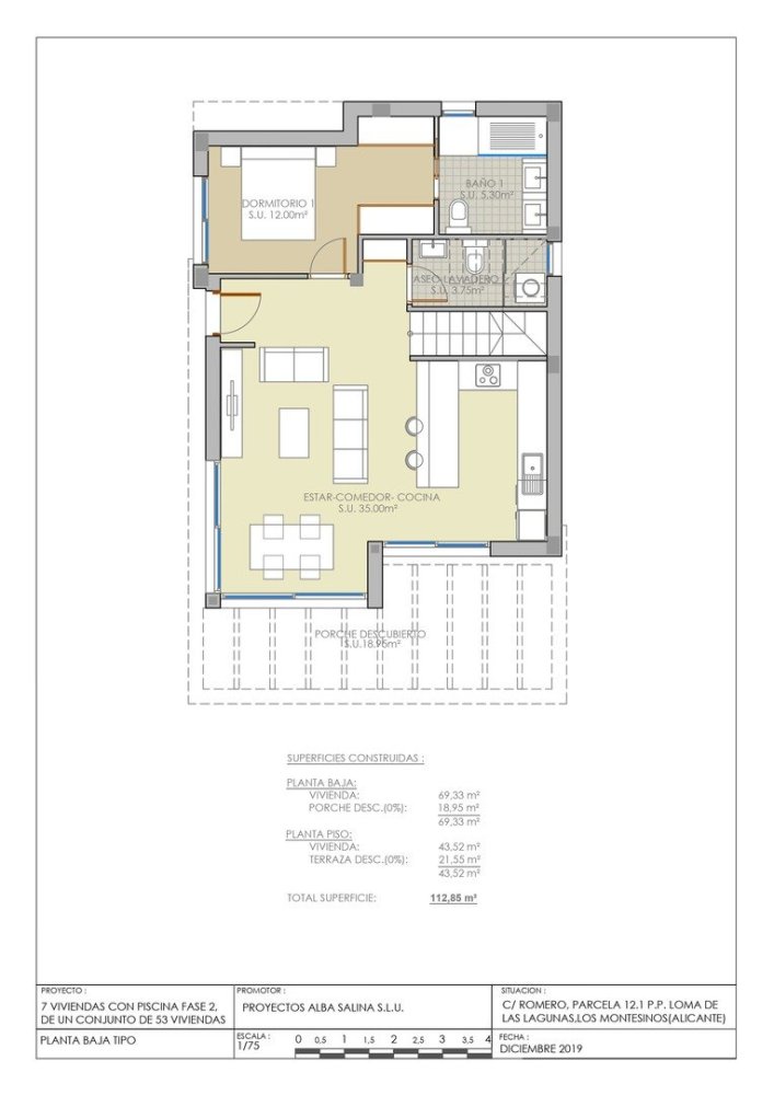 Casa de 3 dormitorios en Los Montesinos, Spain No. 285365