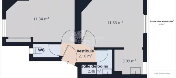 1 Schlafzimmer Wohnung in Vitry-sur-Seine, France, Nr. 165112 15