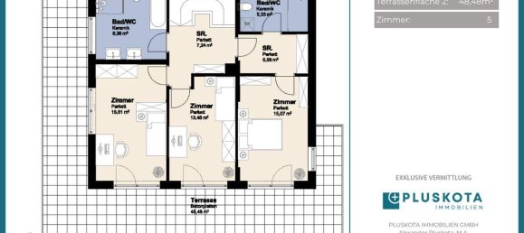 5 rooms Duplex in Klosterneuburg, Austria No. 148563 21