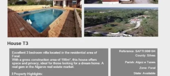 Casa T3 em Silves, Portugal N.º 68274 8