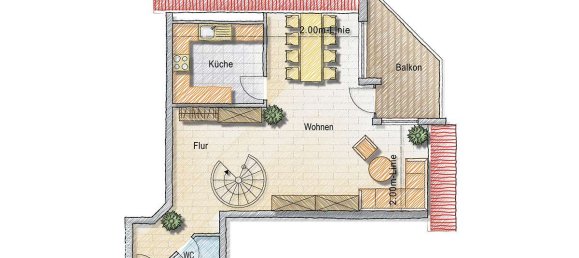 Dúplex de 2 habitaciónes en Baden-Wurttemberg, Germany No. 23194 26
