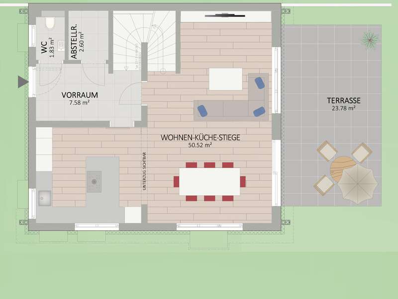 Дом с 5 комнатами в Вена, Австрия № 9616