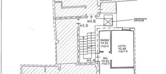 3 rooms Apartment in Ferrara, Italy No. 25115 30