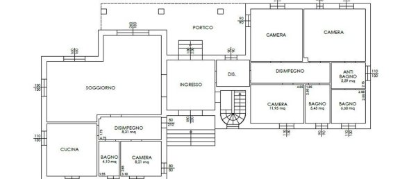 Вилла с 11 комнатами в Морбеньо, Италия № 172313 14