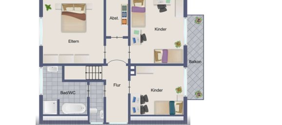 Дом с 3 спальнями в Штаде, Германия № 316384 16