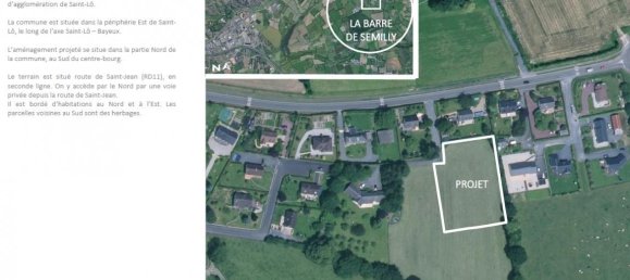 624m² Land in La Barre-de-Semilly, France No. 106194 2