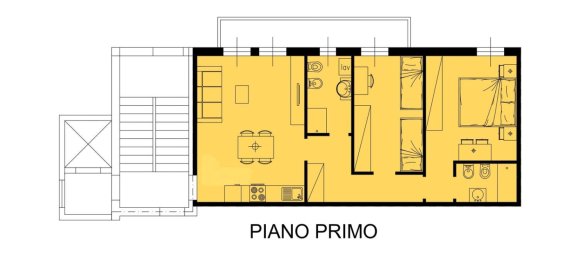 Квартира с 3 комнатами в Лентате суль Севезо, Италия № 3864 12