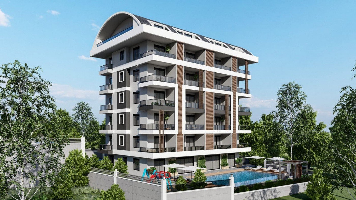 Apartment 1+1 in Oba, Turkey No. 31337