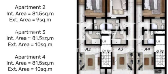 2 Schlafzimmer Maisonette-Wohnung in Saint Paul's Bay, Malta, Nr. 1688 4