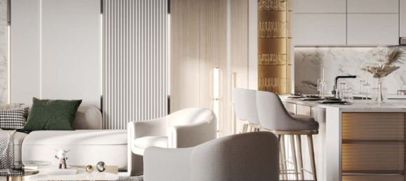 Квартира с 1 спальней в BINGHATTI AZURE, Джумейра Вилладж Серкл, ОАЭ № 61820 3