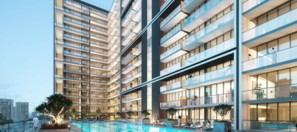 Квартира с 1 спальней в BINGHATTI AZURE, Джумейра Вилладж Серкл, ОАЭ № 61820 4