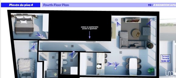 2 bedrooms Apartment in Lisbon, Portugal No. 12707 14