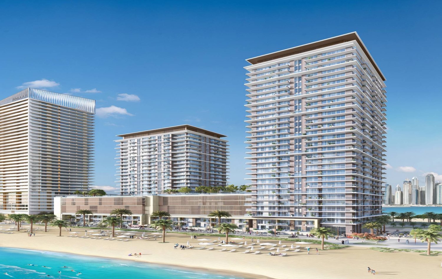 2 غرف نوم شقة في BEACH ISLE, دبي, UAE رقم 60114