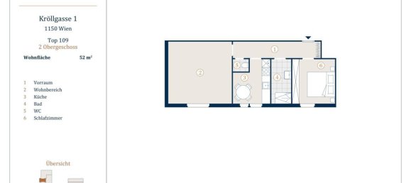2 rooms Apartment in Rudolfsheim-Funfhaus, Austria No. 209472 12