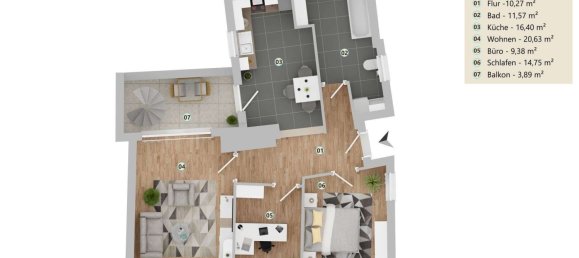 Apartamento T2 em Kelheim, Germany N.º 321158 12