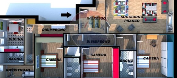 Apartamento de 4 dormitorios en Rome, Italy No. 89289 17