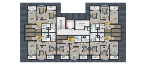 Apartment 2+1 in Konakli, Turkey No. 31324 15