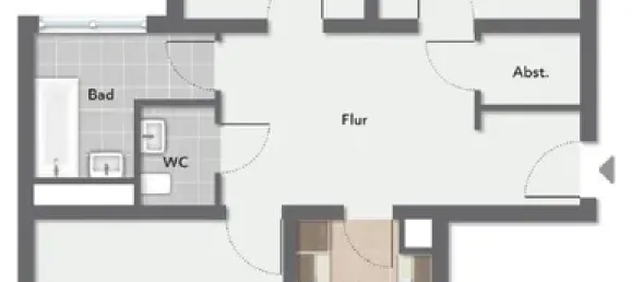 Квартира с 3 комнатами в Карлсруэ, Германия № 315739 9