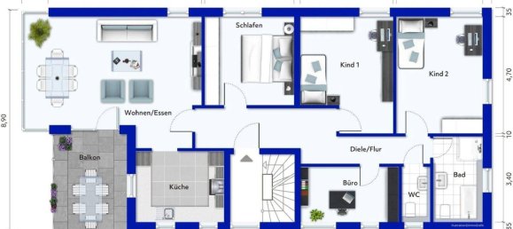 Apartamento de 5 divisões em Heilbronn, Germany N.º 351468 7