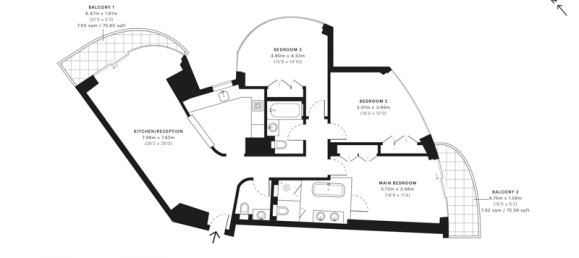 3 chambres Appartement à Business Bay, UAE No. 4444 14