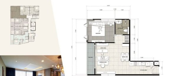 شقة 1 غرف نوم  في Pattaya, Thailand رقم 12134 22