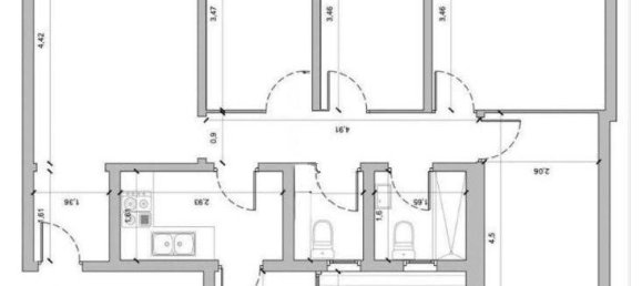 Apartamento de 4 dormitorios en Eixample, Spain No. 86129 14