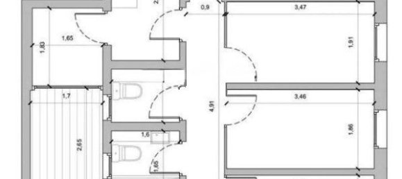 Apartamento de 4 dormitorios en Eixample, Spain No. 86129 15