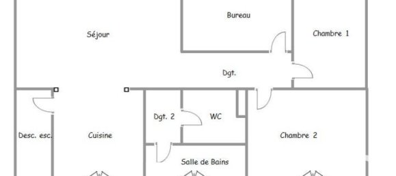Casa T2 em Luisant, France N.º 281745 16