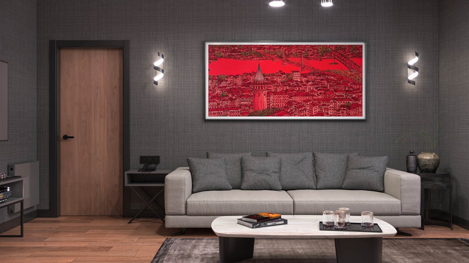 Apartment 2+1 in Sheraton Residence, Istanbul, Turkey No. 34737