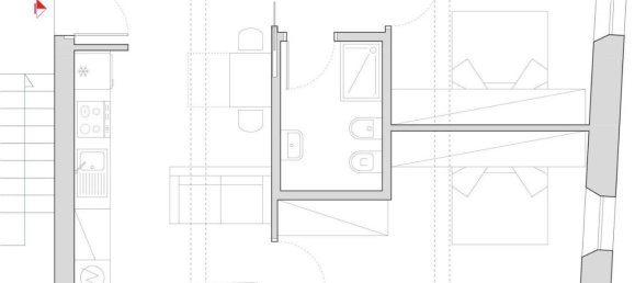 3 rooms Apartment in Parma, Italy No. 23555 6