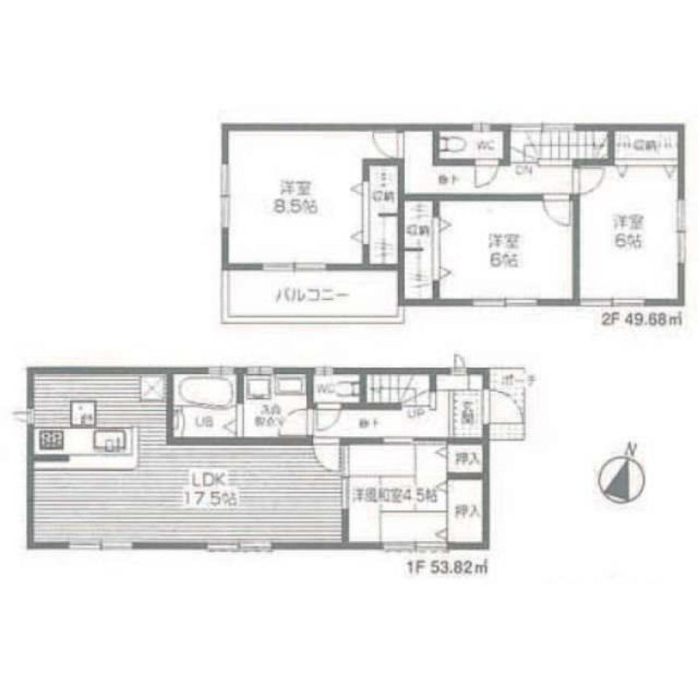 4 غرف نوم منزل في Saitama, Japan رقم 6474