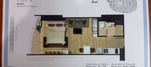 Studio-Eigentumswohnung in Watthana, Thailand, Nr. 10137 9