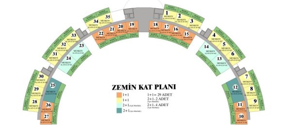 2 rooms Penthouse in Altintash, Turkey No. 9702 10