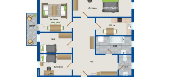 4-Zimmer Wohnung in Regensburg, Germany, Nr. 40841 14
