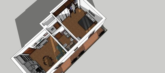 2 rooms Apartment in Florence, Italy No. 38888 11