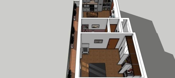 2 rooms Apartment in Florence, Italy No. 38888 12