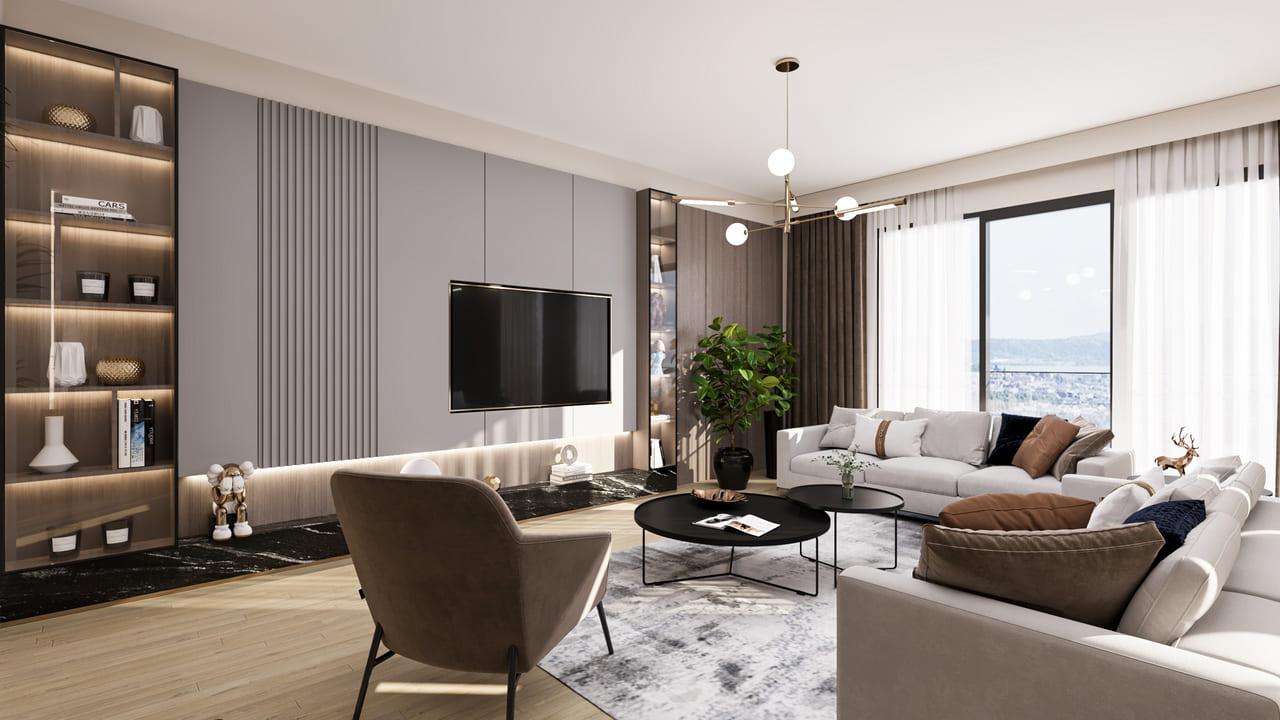 Apartment 6+2 in Ala Camlica Konaklari 2, Üsküdar, Turkey No. 38691