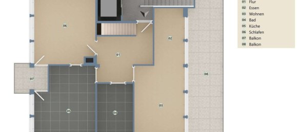 2 Schlafzimmer Doppelhaus in Tuttlingen, Germany, Nr. 230623 21