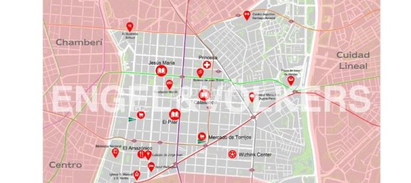 3 غرف نوم شقة في Madrid, Spain رقم 82346 36