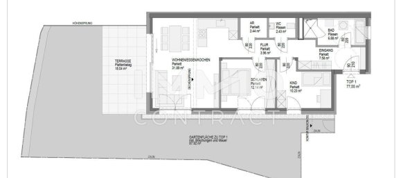 3 rooms Apartment in Gmunden, Austria No. 60040 6