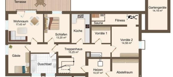 2 غرف نوم بنغالو في Neuwied, Germany رقم 136357 11