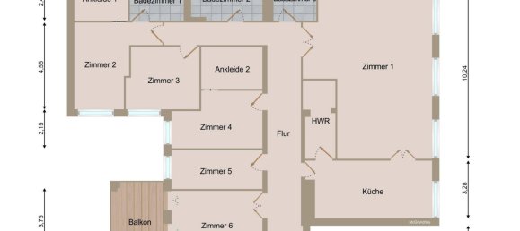 3 bedrooms Apartment in Tiergarten, Germany No. 88901 26
