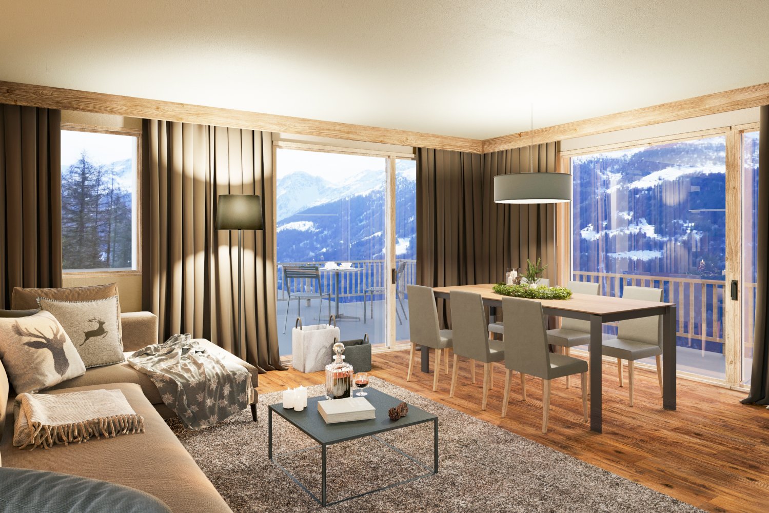 2 bedrooms Apartment in Anniviers, Switzerland No. 403