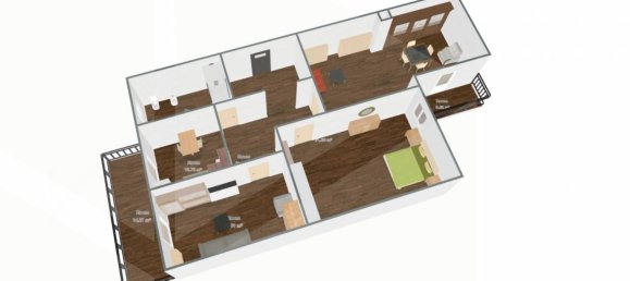 Apartamento de 4 divisões em Naples, Italy N.º 34487 3