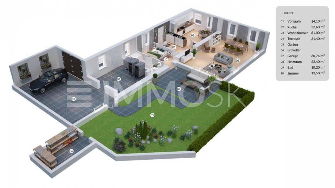 3-Zimmer Haus in Japons, Austria, Nr. 28694